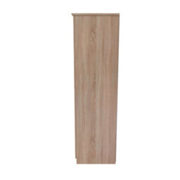 Hampshire Triple 2 Drawer Wardrobe In Bardolino Oak (Ready Assembled) - thumbnail 2