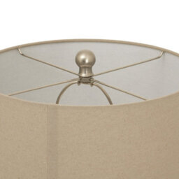 Wyld Haus Palermo Cream Ceramic Table Lamp With Woven-Pattern Base And Natural Fabric Shade - thumbnail 5