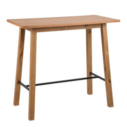 Furniture To Go Chara Bar Table In Wild Oak Veneer - thumbnail 1