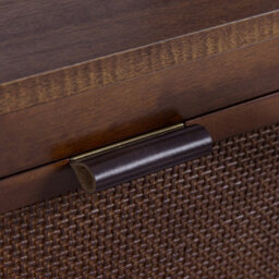 Teamson Home Hatteras Chest Of Drawers 6 Drawer Bedroom Dresser, Walnut - thumbnail 8