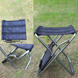 Portable Folding Chair Universal Sitting Fittings Outdoor Fishing Chairs Hiking Camping Barbecue Seat Fitting Garden Furniture - thumbnail 2