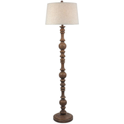 Seraphia Floor Lamp With Linen Shade - Elegant Modern Lighting - image 1