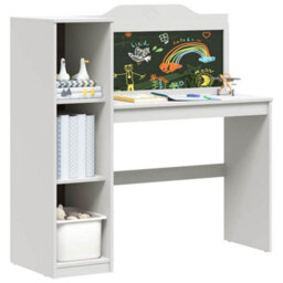 Walplus Chalkboard Desk White 120 X 45 X 118.5 Cm Engineered Wood - thumbnail 3