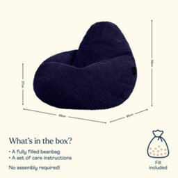 icon Kids Dalton Corduroy Navy Blue - thumbnail 6