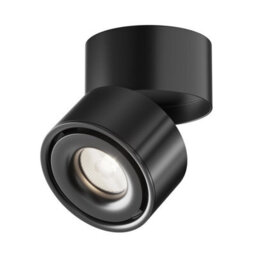 Luminosa Lighting Luminosa Maytoni Yin Dimmable Surface Mounted Downlight Black 4000K - thumbnail 2