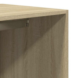 Vidaxl Wardrobe Sonoma Oak 80X50X200 Cm Engineered Wood - thumbnail 8