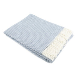 Native Natural Hoop Pattern 100% Wool Blanket - thumbnail 3