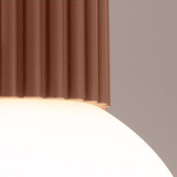 Luminosa Lighting Luminosa Halo Bathroom Ceiling Light Mocha 1X G9Ip44 - thumbnail 3