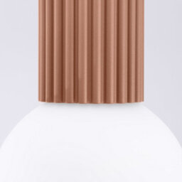 Luminosa Lighting Luminosa Halo Bathroom Ceiling Light Mocha 1X G9Ip44 - thumbnail 4