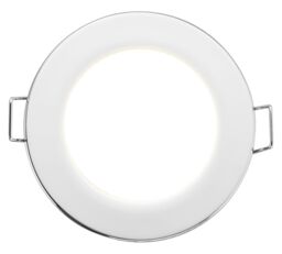 Luceco Eco Silver Chrome Effect Fixed Led Fire-Rated Cool White Downlight 5W Ip65, Pack Of 6 - thumbnail 6