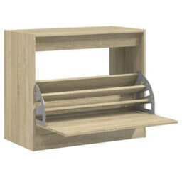 Berkfield Durable Shoe Cabinet Sonoma Oak 80X42X69 Cm Engineered Wood