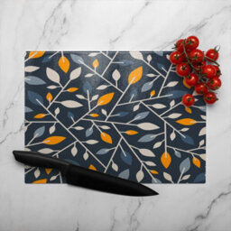 Benjamin Tate Design Geometric Abstract Glass Chopping Boarddesigner Style - thumbnail 3