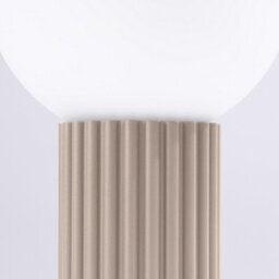 Luminosa Lighting Luminosa Halo Globe Table Lamp Taupe 1X G9 - thumbnail 3