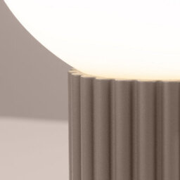 Luminosa Lighting Luminosa Halo Globe Table Lamp Taupe 1X G9 - thumbnail 5