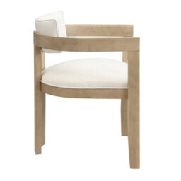 Abrihome Set Of 4, Solid Wood Chairs, Dining Chairs, Suitable For Homes, Restaurants, Living Rooms, And Cafes, Linen, Natural Color - thumbnail 9