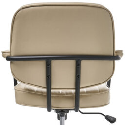 Beliani Desk Chair Berne Faux Leather Beige - thumbnail 6