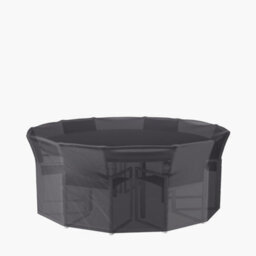 Pacific Lifestyle Platinum Aerocover Round Dining Set Waterproof Breathable Rip-Stop Polyester Cover W250Xd250Xh85Cm - thumbnail 2