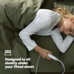 Livivo Dual Controller Electric Under Blanket King Size 165X137Cm W/ 3 Heat Levels Quick Heat Up Overheat Safety & Washable Design - thumbnail 6