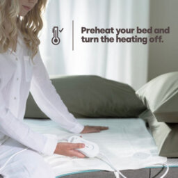Livivo Dual Controller Electric Under Blanket King Size 165X137Cm W/ 3 Heat Levels Quick Heat Up Overheat Safety & Washable Design - thumbnail 4