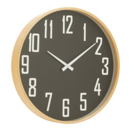 Orsina Functional Black Wall Clock, Sleek And Sturdy Wall Clock For Kitchen, Lightweight Clock For Indoor Outdoor - thumbnail 2