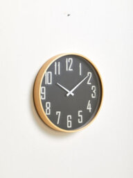 Orsina Functional Black Wall Clock, Sleek And Sturdy Wall Clock For Kitchen, Lightweight Clock For Indoor Outdoor - thumbnail 3