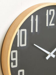 Orsina Functional Black Wall Clock, Sleek And Sturdy Wall Clock For Kitchen, Lightweight Clock For Indoor Outdoor - thumbnail 4