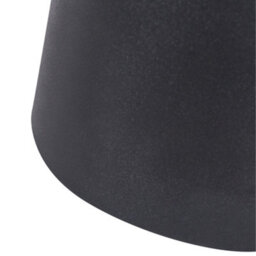 Wyld And Coco Accent Side Table Black, Rust-Resistant Synthetic, 31 Cm Round Top, Indoor And Outdoor - thumbnail 5