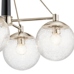 Luminosa Lighting Elstead Kichler Marilyn 4 Light Chandelier Polished Nickel - thumbnail 5