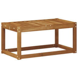 Walplus Outdoor Stool Bench Natural 79 X 43 X 37 Cm Solid Acacia Wood - thumbnail 2