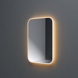 Durovin Bathrooms Wall Mounted Illuminated Led Bathroom Mirror Touch Sensitive Switch And Anti Fog 400 X 600mm - thumbnail 3