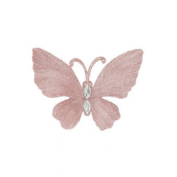 Melody Maison Set Of 3 Pink Glitter Jewelled Butterfly Christmas Decorations - 10Cm - thumbnail 5
