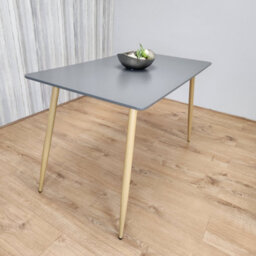 Kosy Koala Grey Wood Rectangle Dining Table Kitchen Table Modern Wood Style Dinner Table Only - thumbnail 2