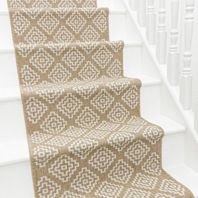 Olmec Stair Runner - Reversible, Durable & Hardwearing Carpet For Stairs & Staircases, Multiple Lengths - image 1