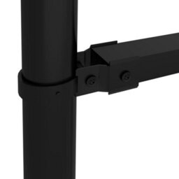 Berkfield Garden Fence With Spear Top Steel (1.75-2)X15.3 M Black - thumbnail 4
