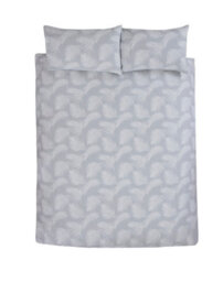 Smart Living Polycotton Floral Palm Print Reversible Duvet Cover With Pilllowcase - thumbnail 4