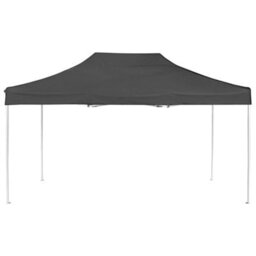 Walplus Professional Folding Party Tent Garden Gazebo Canopy Aluminium 4.5X3 M Anthracite - thumbnail 3