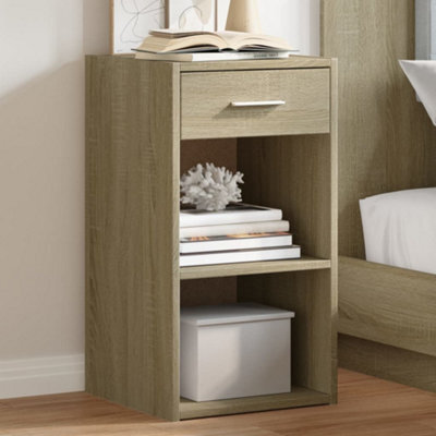 Berkfield Bedside Cabinets 2 Pcs Sonoma Oak 35X34X65 Cm Engineered Wood - image 1