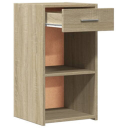 Berkfield Bedside Cabinets 2 Pcs Sonoma Oak 35X34X65 Cm Engineered Wood - thumbnail 5