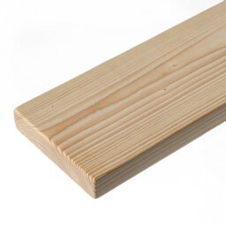 Toolty Rustic Handmade Wall Shelf, Wall Mounted, 170Cm X 14.5Cm Up Design, Primed, Handcrafted Vintage Style - thumbnail 3