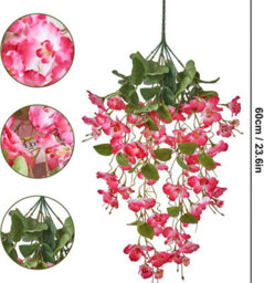 Artificial Flowers, Artificial Trailing Plant, Fake Wild Apple Blossom, Decoration - thumbnail 2