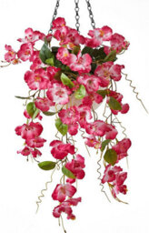 Artificial Flowers, Artificial Trailing Plant, Fake Wild Apple Blossom, Decoration - thumbnail 1