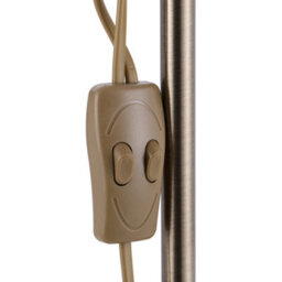 Darphe Adjustable 2 Head Floor Lamp, Universal Floor Lamp For Living Room And Bedroom, E14 Base, 180 Cm - thumbnail 6
