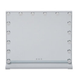 Living And Home Hollywood Vanity Mirror Lighted Mirror Touch Control Makeup Mirror With 16 Dimmable Bulbs 62Cm W X 52Cm H - thumbnail 4