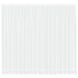 Berkfield Modern Curtains With Curtains Floral White Polyester
