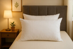 CHILIMILII Pillows Hotel Quality Bounce Back Hollowfiber Filled Pillow Anti-Allergic Pack Of 2 - thumbnail 3