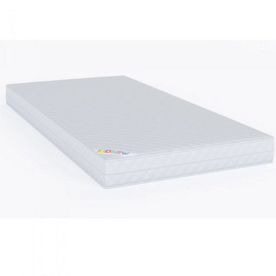 Kidsaw Baby Deluxe Sprung Cot Bed Junior Toddler Mattress, 140X70Cm,kids - image 1