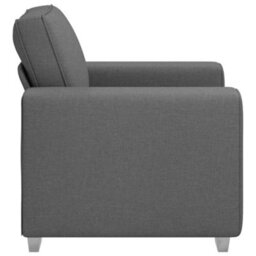 Vidaxl Sofa With Cushion Dark Grey 100 X 77 X 82 Cm Fabric - thumbnail 6