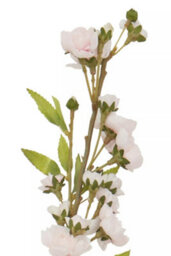 Orsina Cherry Blossom Spray - 94Cm Pink, Delicate Faux Blossoms On A Graceful Branch Stem, Lifelike Artificial - thumbnail 9