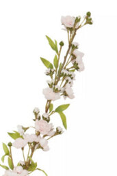 Orsina Cherry Blossom Spray - 94Cm Pink, Delicate Faux Blossoms On A Graceful Branch Stem, Lifelike Artificial - thumbnail 6