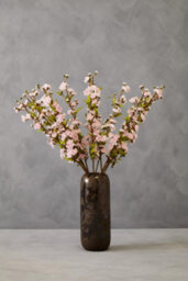 Orsina Cherry Blossom Spray - 94Cm Pink, Delicate Faux Blossoms On A Graceful Branch Stem, Lifelike Artificial - thumbnail 3